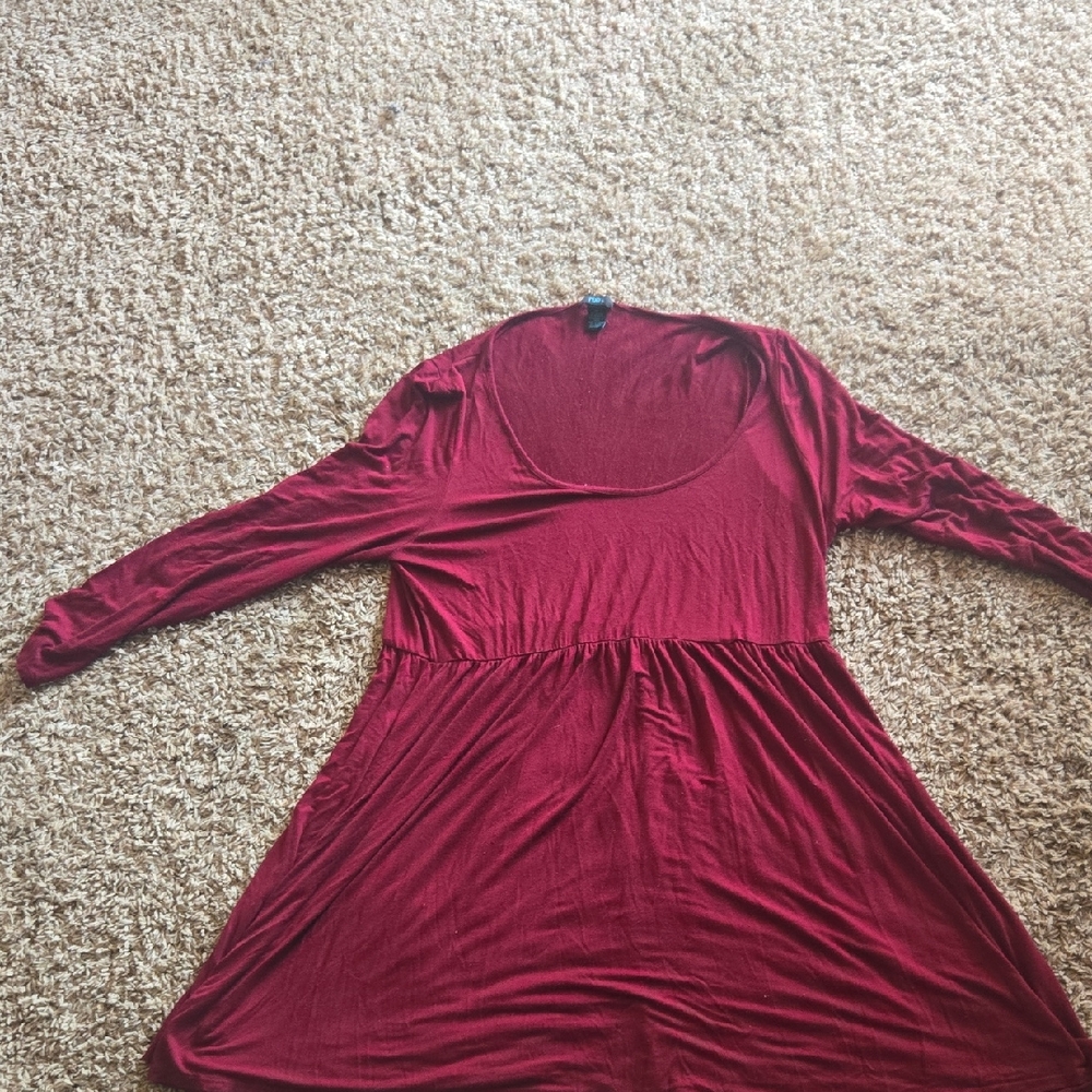 Red Women's Dress Rue+